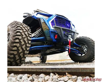 AFX Motorsports Polaris Red Short Front Bumper w/ Winch Mount Polaris RZR XP 1000 Turbo S 2019-2022 - DEF060-R