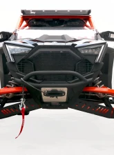 AFX Motorsports Black Front Bumper w/ Winch mount Polaris RZR PRO R | Turbo R                                     - DEF075-B - Image 3