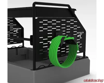 AFX Motorsports Black Cargo Rack Hose Hanger - HFC020