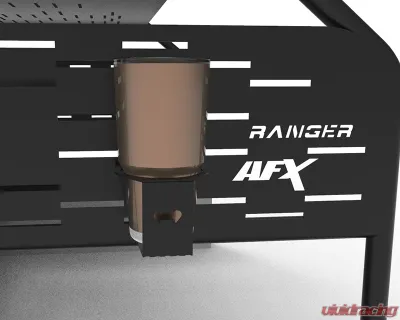 AFX Motorsports Black Rack Cup Holder w/ Bottle Opener - HFC022
