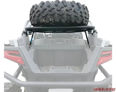 AFX Motorsports Black Spare Tire Carrier w/ Pneumatic Piston Polaris RZR PRO XP 2020-2022 - POR010