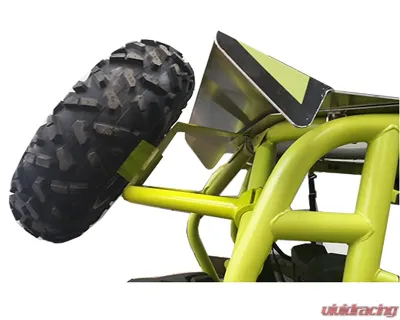 AFX Motorsports Gray Spare Tire Carrier Can-Am Maverick | Commander - POR011-G