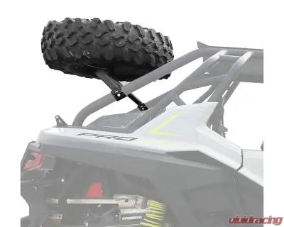 AFX Motorsports Black Spare Tire Carrier Polaris RZR PRO XP 2020-2022 - POR037