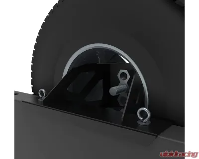 AFX Motorsports Black Spare Tire Carrier Polaris Ranger - POR038