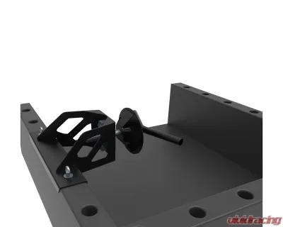 AFX Motorsports Black Spare Tire Carrier Polaris Ranger - POR038