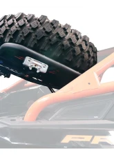 AFX Motorsports Black Spare Tire Carrier w/ Pneumatic Piston Polaris RZR PRO R                                     - POR043-B - Image 2