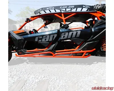 AFX Motorsports Silver Nerf Bars Can-Am Maverick X3 MAX - PRO032-SI