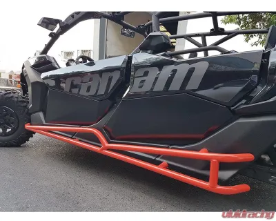 AFX Motorsports Silver Nerf Bars Can-Am Maverick X3 MAX - PRO032-SI