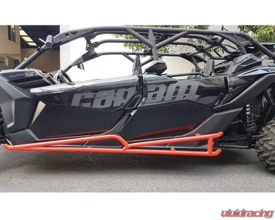 AFX Motorsports Silver Nerf Bars Can-Am Maverick X3 MAX - PRO032-SI