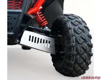 AFX Motorsports 3/16" Brushed Aluminum A-Arm Guards Honda Talon 1000x - SKI025-B-316-AL