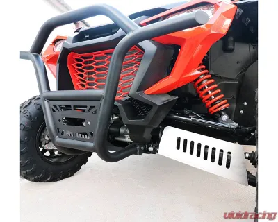 AFX Motorsports 3/16" Brushed Aluminum A-Arm Guards Honda Talon 1000x - SKI025-B-316-AL