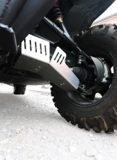 AFX Motorsports 3/16" Brushed Aluminum Stripes A-Arm Guards CFMoto UForce 1000 XL 2021-2023                                     - SKI030-B-316-AL-1 - Image 2