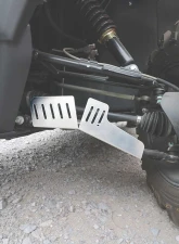 AFX Motorsports 3/16" Brushed Aluminum Stripes A-Arm Guards CFMoto UForce 1000 XL 2021-2023                                     - SKI030-B-316-AL-1 - Image 4