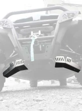 AFX Motorsports 3/16" Brushed Aluminum Stripes A-Arm Guards CFMoto UForce 1000 XL 2021-2023                                     - SKI030-B-316-AL-1 - Image 4