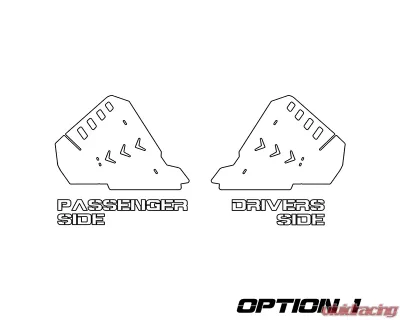 AFX Motorsports 3/16" Black 72" Wide A-Arm Guards Can-Am Maverick X3 | X3 Max 2017-2022 - SKI102-R-316-B