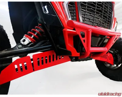 AFX Motorsports 3/16" Light Gray A-Arm Guards Polaris RZR Turbo S 2019-2022 - SKI126-B-316-G
