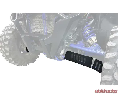 AFX Motorsports 3/16" Silver A-Arm Guards Polaris RZR PRO XP 2019-2022 - SKI128-B-316-SI