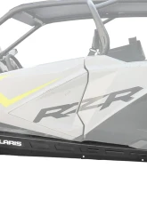 AFX Motorsports 1/8" Black Stripes Rock Sliders Polaris RZR XP PRO | PRO R | Turbo R 4 Seater                                     - SKI130-A-18-B-STRIPES - Image 3