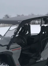 AFX Motorsports Black Aluminum Roof Can-Am Maverick | Commander 2 Seater 2010-2018                                     - TEC001-B-AL - Image 2