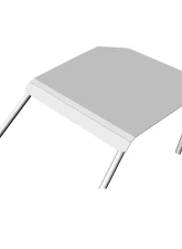 AFX Motorsports White Aluminum Roof Can-Am Maverick | Commander 2 Seater 2010-2018                                     - TEC001-W-AL - Image 2