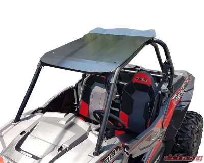 AFX Motorsports Black Aluminum Roof Polaris RZR XP 900 | RZR XP 1000 2 Seater 2014-2022 - TEC007-B-AL
