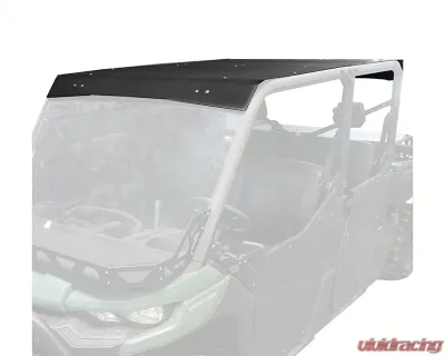 AFX Motorsports Black Aluminum Roof Can-Am Defender 4 Seater 2018-2022 - TEC012-B