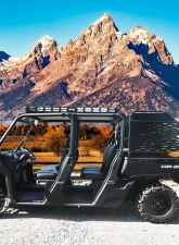 AFX Motorsports Black Aluminum Roof Can-Am Defender 4 Seater 2018-2022                                     - TEC012-B - Image 4