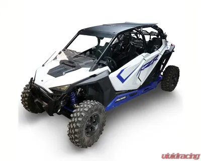 AFX Motorsports Light Gray Aluminum Roof Polaris RZR XP PRO | Turbo R 4 Seater 2019-2023 - TEC018-G-AL