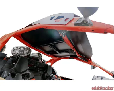 AFX Motorsports Black Aluminum Lowered Roof Can-Am Maverick X3 2 Seater - TEC028-L-B