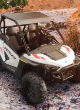 AFX Motorsports Black Aluminum Roof Polaris RZR 200 EFI 2 Seater 2021-2022                                     - TEC054-B-AL - Image 3