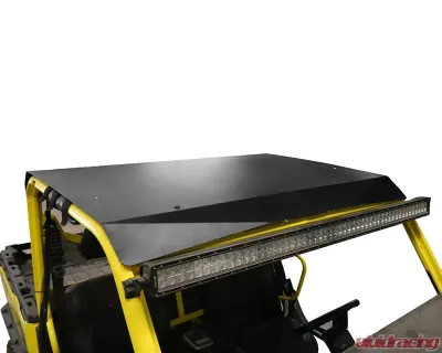 AFX Motorsports Black Aluminum Roof Can-Am Defender 2018-2022 2 Seater - TEC056-B-AL