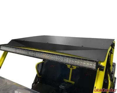 AFX Motorsports Black Aluminum Roof Can-Am Defender 2018-2022 2 Seater - TEC056-B-AL