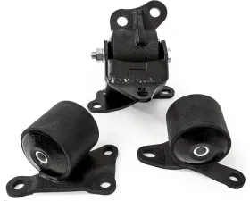 Innovative Mounts B/D Series Black Steel Mounts 75A Bushings 2 Bolt Honda Civic 1996-2000
