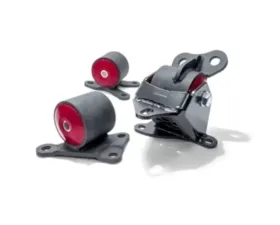 Innovative Mounts B/D Series Black Steel Mounts 85A Bushings 2 Bolt Honda Civic 1996-2000
