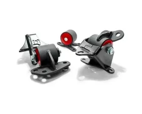 Innovative Mounts D-Series Black Steel Mounts 60A Bushings CVT to Manual Honda Civic 1996-2000
