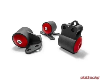 Innovative Mounts B/D Series Black Steel Mounts 60A Bushings 3 Bolt Honda Civic 1992-1995 - 10150-60A