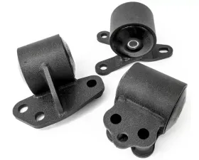 Innovative Mounts B/D Series Black Steel Mounts 75A Bushings 3 Bolt Honda Civic 1992-1995