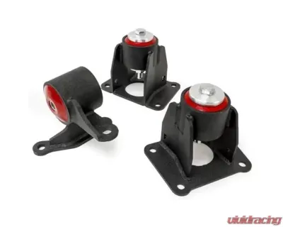 Innovative Mounts J-Series Black Steel Mounts 95A Bushings Auto Chassis Honda Accord 1998-2002 - 10350-95A