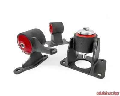 Innovative Mounts D-Series Black Steel Mounts 85A Bushings Honda Civic 2001-2005 - 10550-85A