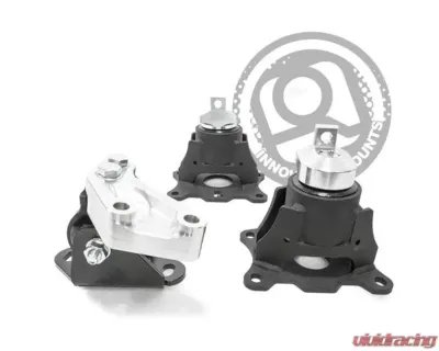 Innovative Mounts J-Series Black Steel Mounts 75A Bushings Acura TL 2004-2008 - 10750-75A