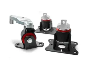 Innovative Mounts K-Series Black Steel Mounts 95A Bushings Acura TSX 2004-2008