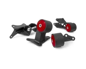Innovative Mounts B-Series Black Steel Mounts 60A Bushings Honda Civic 1984-1987