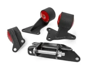 Innovative Mounts B-Series Black Steel Mounts 75A Bushings Honda Accord 1986-1989