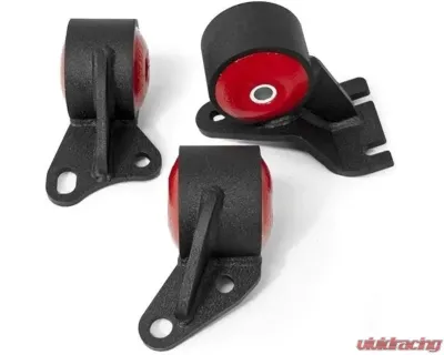 Innovative Mounts D-Series Black Steel Mounts 75A Bushings Honda Civic 1988-1991 - 19151-75A