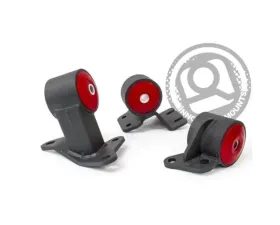 Innovative Mounts B-Series Black Steel Mounts 85A Bushings Acura Integra 1990-1993 19351-85A