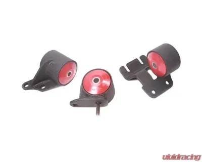 Innovative Mounts B-Series Black Steel Mounts 60A Bushings Auto Trans Acura Integra 1990-1993 - 19354-60A