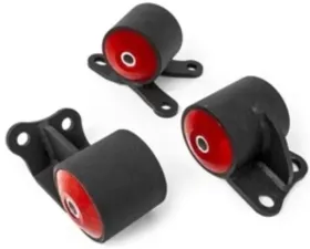 Innovative Mounts B/D Series Black Steel Mounts 95A Bushings Auto Chassis Honda Civic 1992-1995