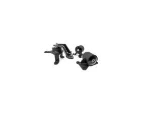 Innovative Mounts H-Series Black Steel Mounts 85A Bushings Honda Accord 1998-2002