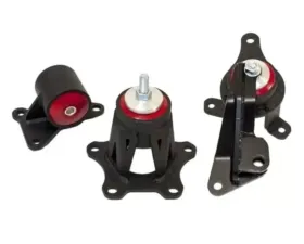 Innovative Mounts H-Series Black Steel Mounts 95A Bushings Honda Accord 1998-2002