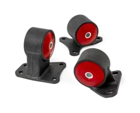 Innovative Mounts B-Series Black Steel Mounts 75A Bushings Honda Prelude 1988-1991